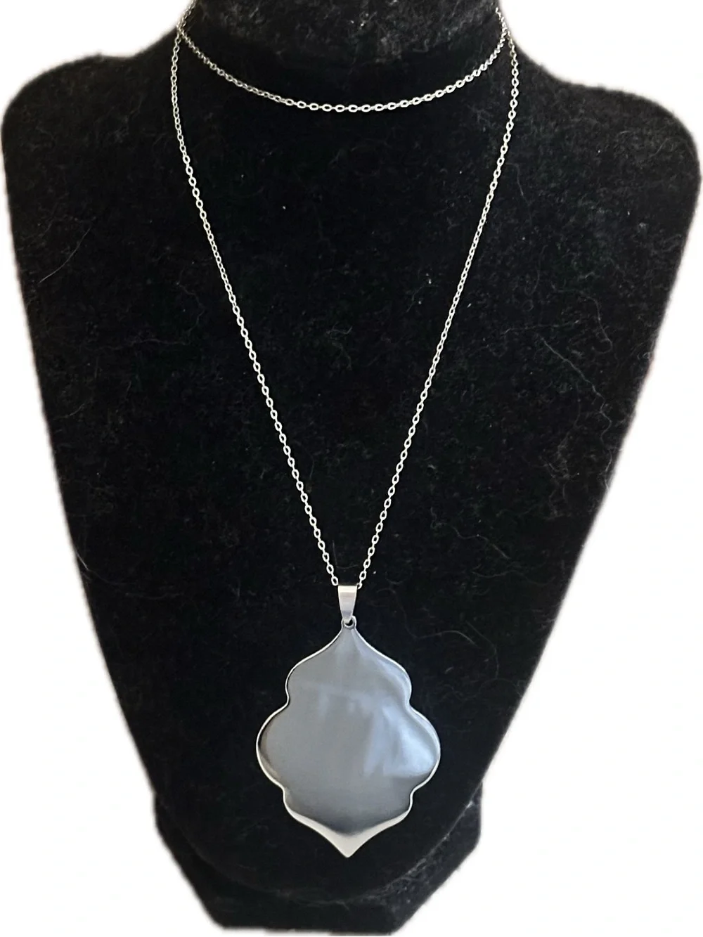Silver Pendant Necklace - Women's Fashion Jewelry NWT